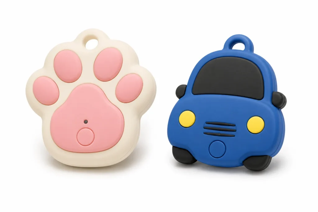 Custom Bluetooth smart finders manufactured for promotional tech gifts and branded marketing campaigns.