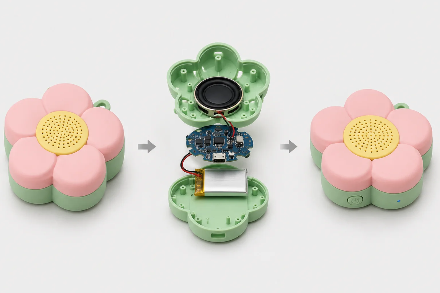 Electronics assembly for branded technology accessories