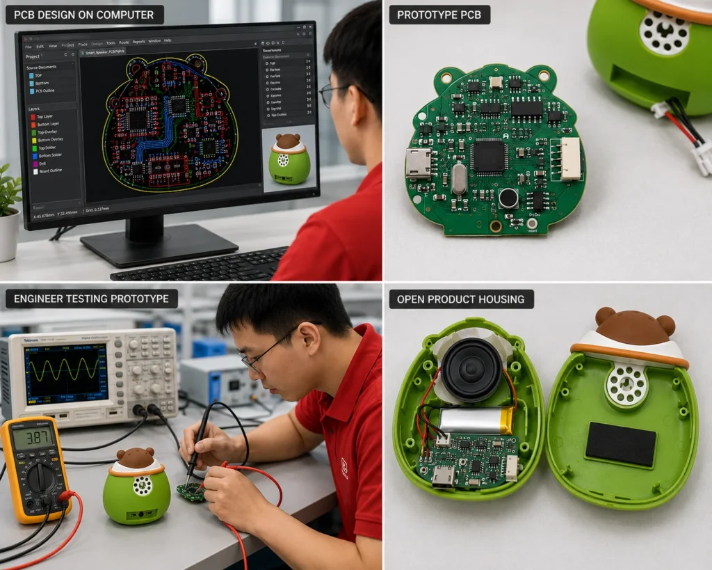 PCB engineering and electronic prototype development for OEM manufacturing